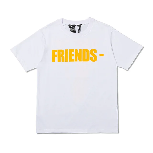 VLONE Orange Big V T Shirt - Vlone