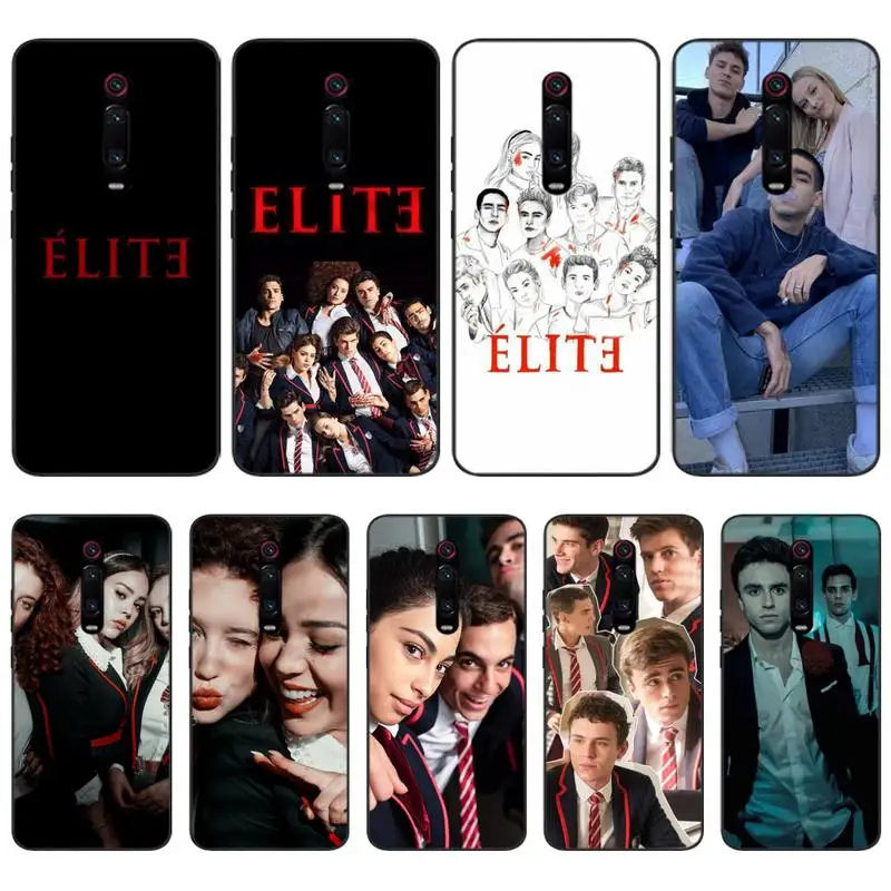 LJHYDFCNB испанский ТВ серии Elite черный мягкий чехол для телефона из ТПУ Redmi K20 Note 4 4X 5 5A