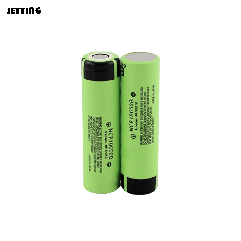 Rechargeable NCR18650B 3.7V 3400mAh 18650 Button Top Li-ion Battery For Flashlight and so on