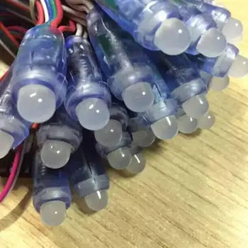 

Newest 50pcs /lot 12mm WS2811 2811 RGB Led Module String Waterproof DC12 Outdoor Wedding Christmas Party Lamp Xmas Decor