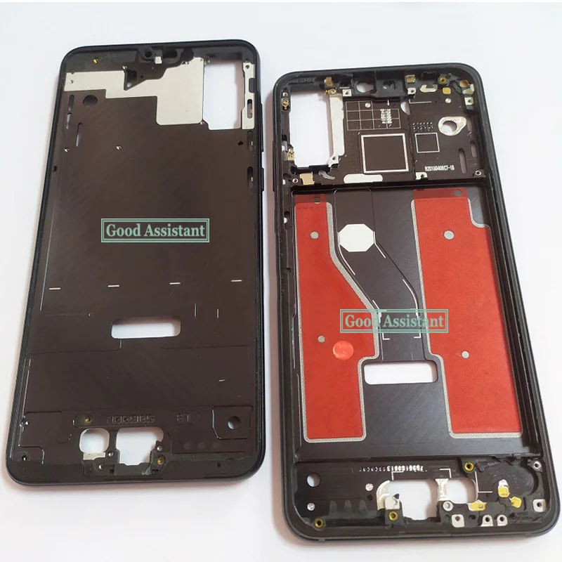 Б/у для huawei P20 Pro CLT-L01J CLT-L04 CLT-L09 спереди Корпус шасси пластина ЖК-дисплей Дисплей Лицевая панель на переднюю раму