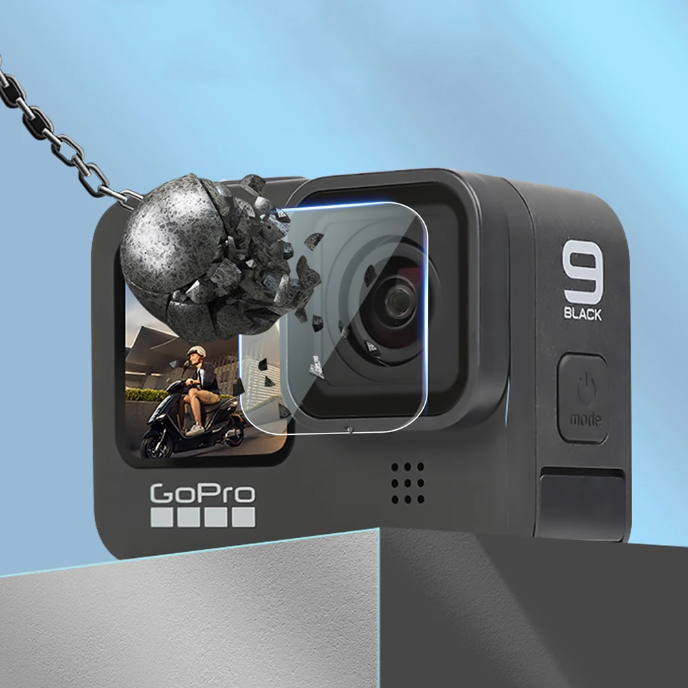 Закаленное стекло для защиты экрана Gopro Hero 9 Black Sport защита камеры Защитная пленка