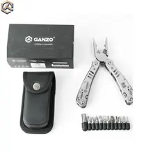 Ganzo G302H – pince multi-lames interchangeables en tungstène, Kit d'outils, combinaison multi-outils, couteau pliant, fil de coupe de câble