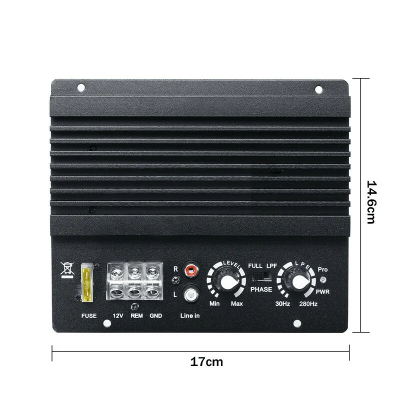 1000W Car Speaker Audio High Power Amplifier Amp Board Powerful Bass Subwoofer 12V