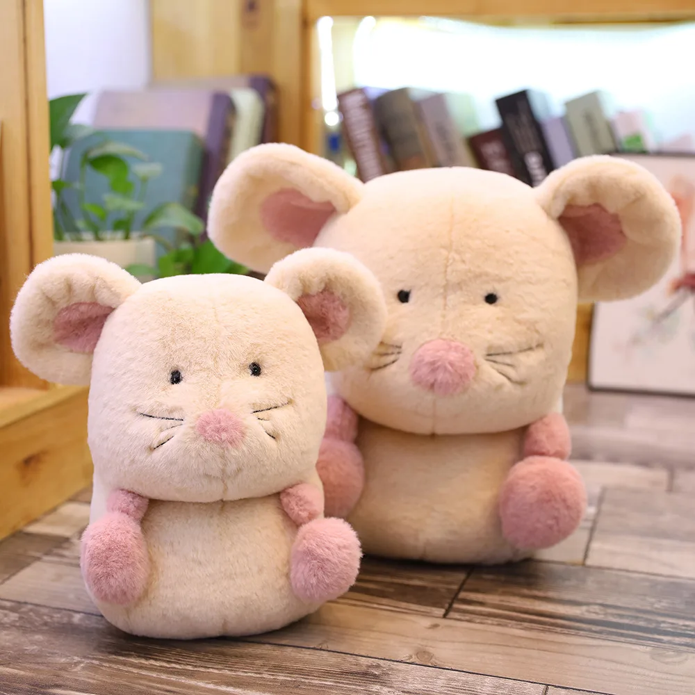 1 шт. милая белка крыса Подушка День рождения мягкие плюшевые игрушки Kawaii Милая мышь мягкие зверушки в подарок для детей девочка мальчик кукла