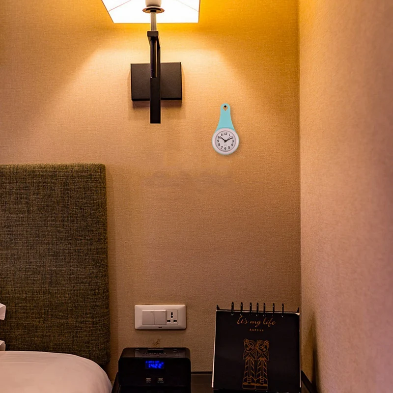 Кухонные настенные часы для ванной комнаты водонепроницаемый бесшумный и HEPA