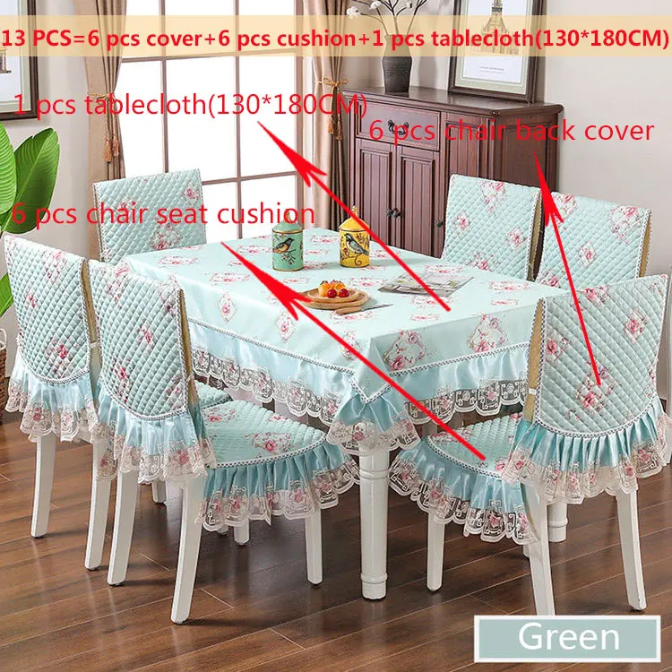 Набор скатертей с цветочным рисунком прямоугольная обеденная скатерть чехол на