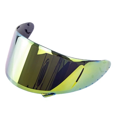 Шлем со съемным козырьком, шлем с защитой от ультрафиолета, мотоциклетный шлем с защитой от ультрафиолета, мотоциклетный шлем с защитой от ультрафиолета - Цвет: SM961 Gold Visor