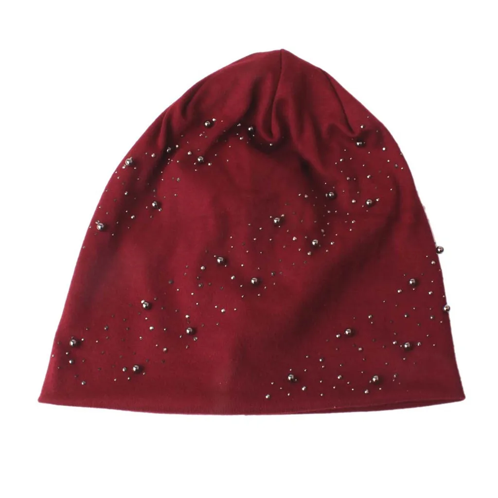 Женская шапка бини muts כבים bonnet капот шапка бини однотонная вязаная шапка Горячая бурение зимне наушники шапка Толстая теплая Skullies повседневная короткая шапка# H