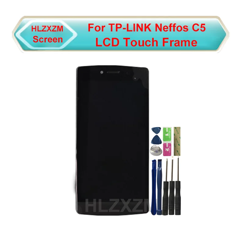 Для TP-LINK Neffos C5 жк-дисплей с сенсорным экраном рамкой дигитайзер в сборе Замена |