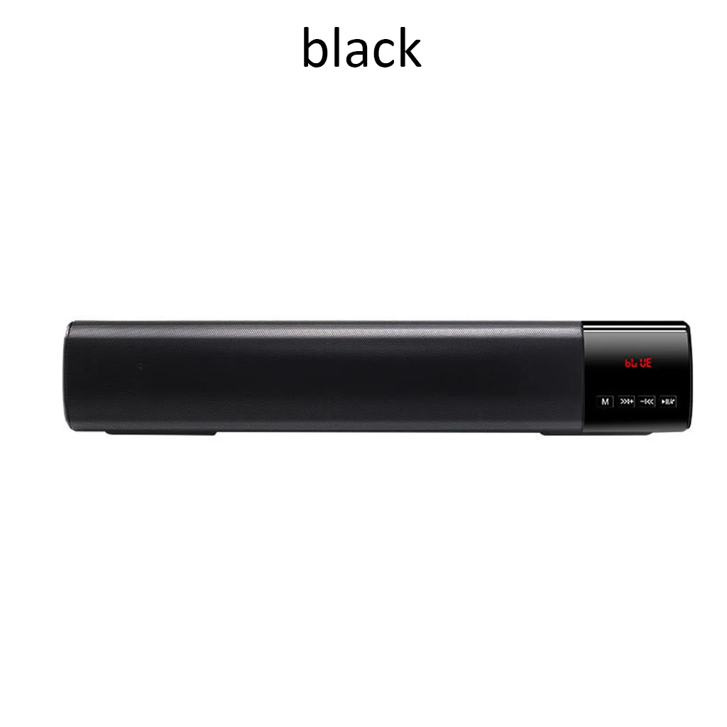 Автомобильный Bluetooth динамик 10 Вт Портативный Hi-Fi беспроводной стереозвук TF FM USB