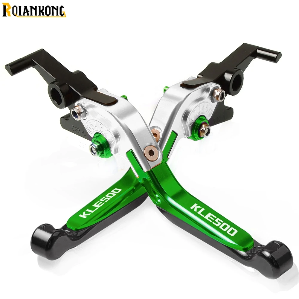 

For KAWASAKI KLE500 KLE 500 1991 1992 1993 1994 1995 1996 1997-2007 KLE500 Motorcycle CNC Adjustable Brake Clutch Levers handle