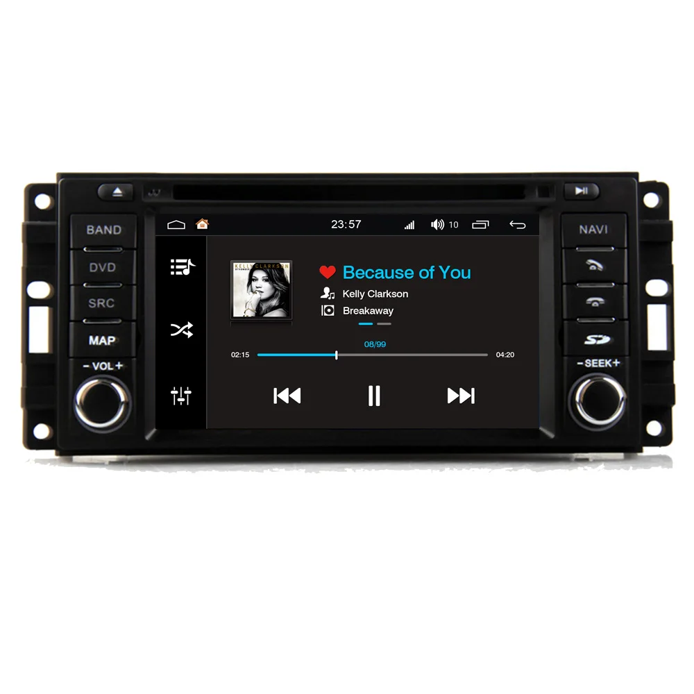 Автомобильная Мультимедийная система RoverOne Android 8 0 для Dodge Nitro 2007 2011 радио стерео DVD