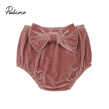 

2020 cute new Kids Baby Girl Velvet Bottoms Bloomer Casual Shorts Diaper Cover Panties PP Shorts baby girl clothes