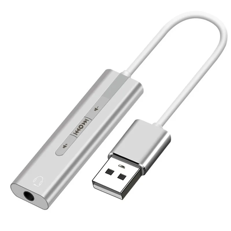 2 в 1 с микрофоном прослушивание легкий USB до 3,5 мм разъем говорящий для ПК внешняя звуковая карта маленькая гарнитура адаптер