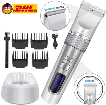 

Wireless Charging Dog Hair Trimmer Animal Grooming Clippers Cat Cutter Machine Shaver Pet Clipper 110-240V AC