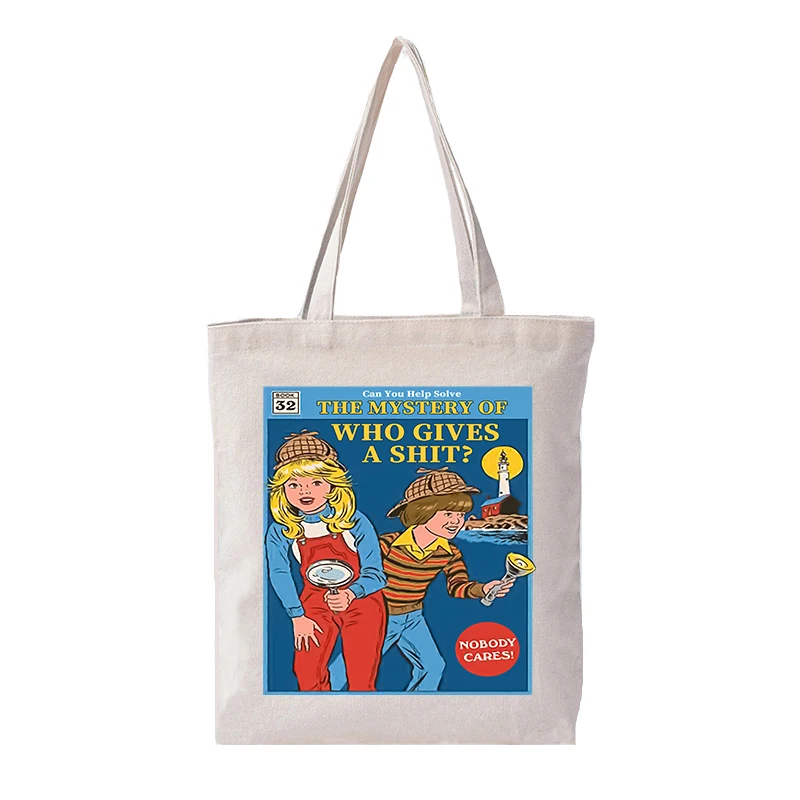 

Student Canvas Shoulder Bag Reusable Shopping Bags Women Casual Tote Female Handbag For A Certain Number Of Dropshipping