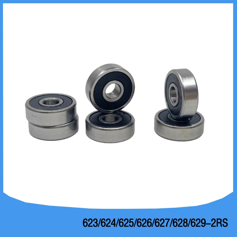 10PCS 623-2RS 623RS 623 R-1030RS ABEC-5 deep groove ball bearing 3x10x4mm miniature | Обустройство дома