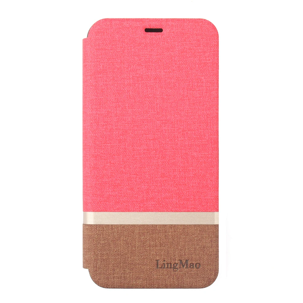 Hand Made For Huawei P30 P20 Lite P20 Pro P10 Lite Leather Case For Mate 20 Lite Pro PU Cover Card Slot Stand flip funda - Цвет: rose with brown