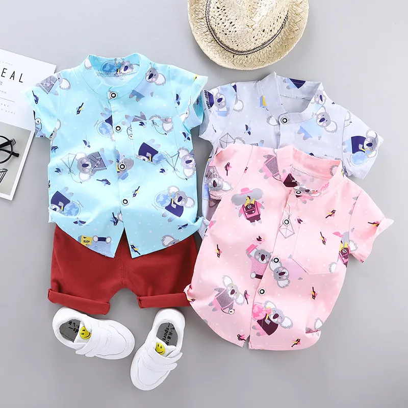 2020 детский летний комплект одежды для маленьких детей боди мальчиков девочек