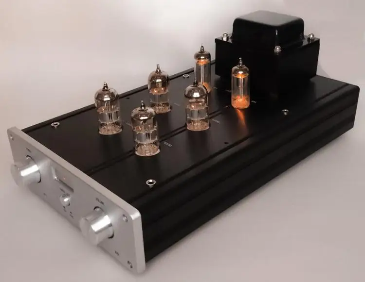 Готовый 12AX7+ 12AU7+ 6Z4 ламповый предусилитель HiFi вакуумный ламповый предусилитель