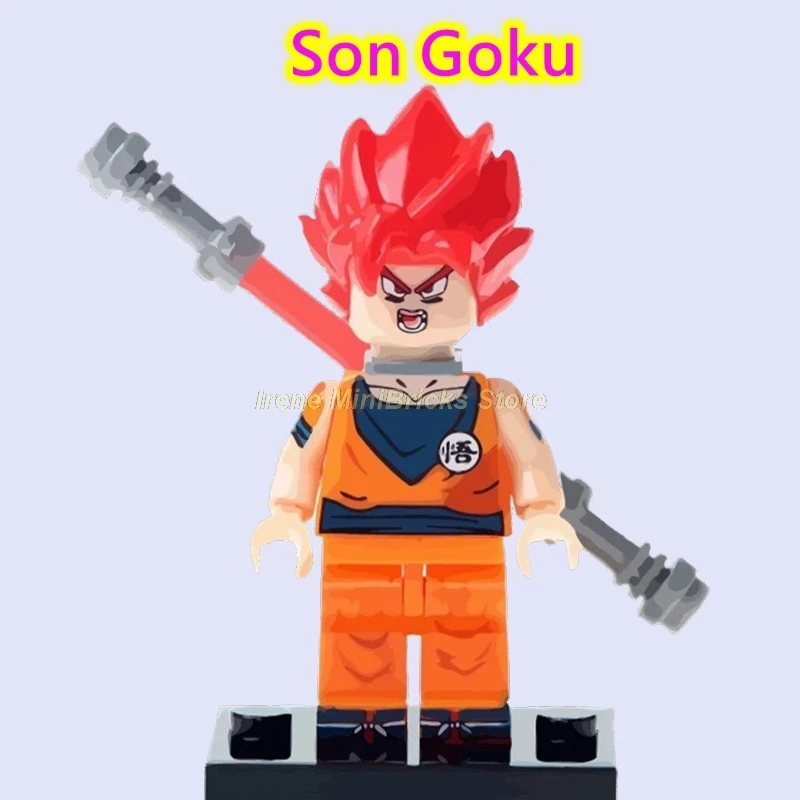 Dragon Ball Super Broly Son Goku Venom Человек-паук Дэдпул Antman Thanos Marvel Broli строительные блоки игрушки для детей аниме