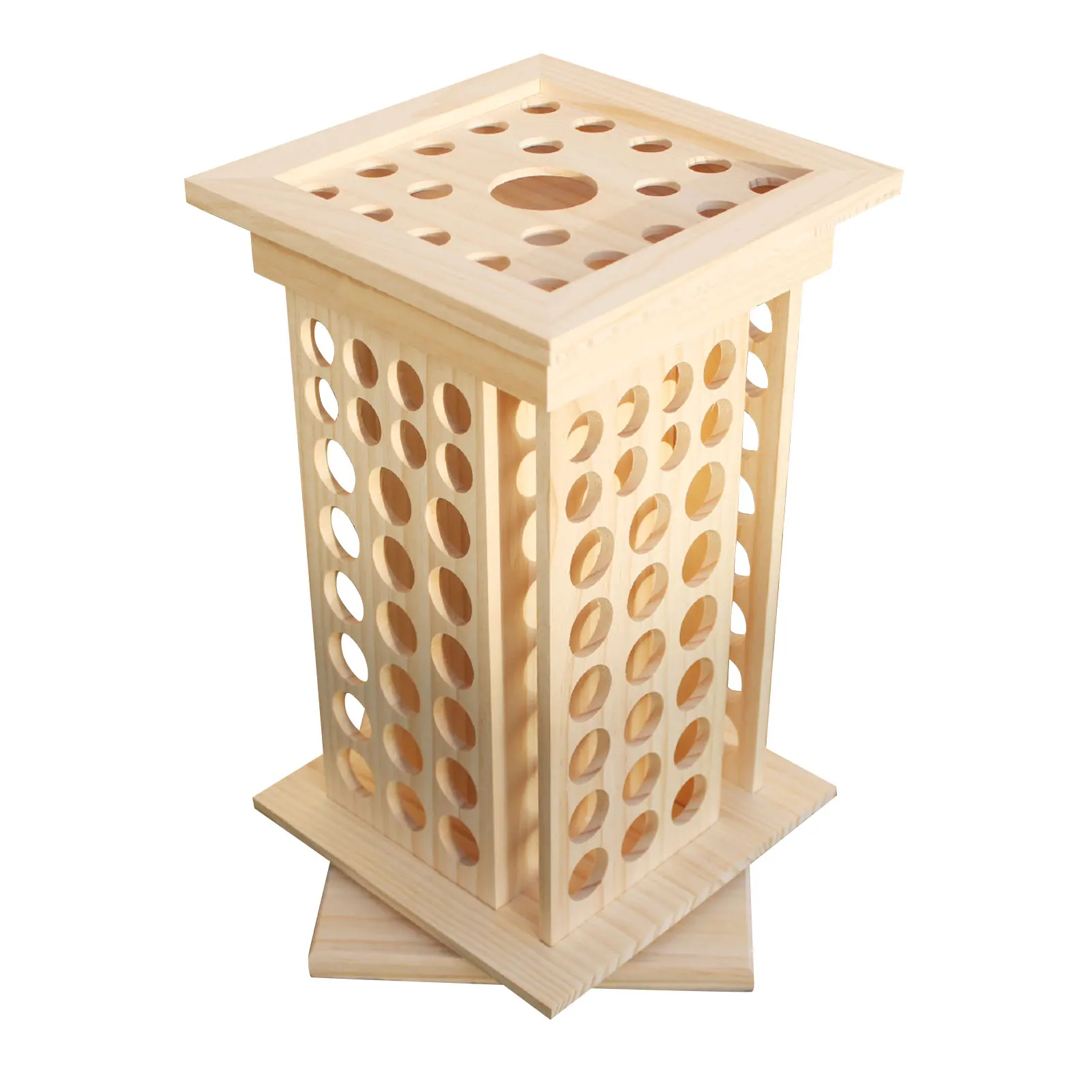 オイル収納ラック　125本！！ エッセンシャルオイルディスプレイスタンド,125穴,ガラス,回転収納