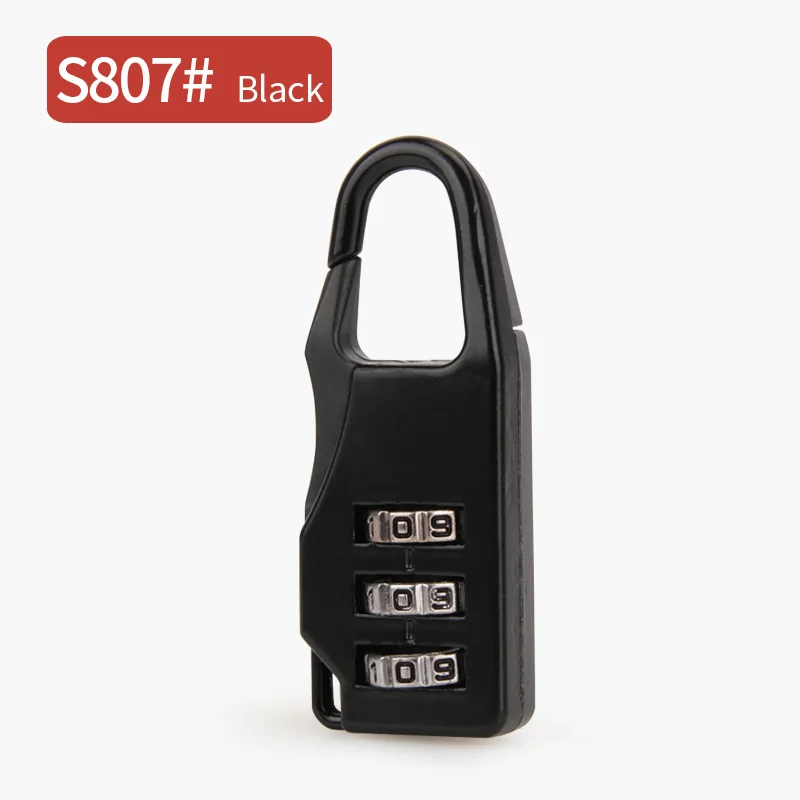 

Luggage suitcase Code Lock3 Mini Dial Digit Number Code Password Combination Padlock Security Travel Safe Padlock Luggage Lock