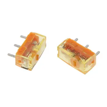 

2Pc TTC Dustproof Gold Mouse Micro Switch Micro Button Gold Contactor 30 Million