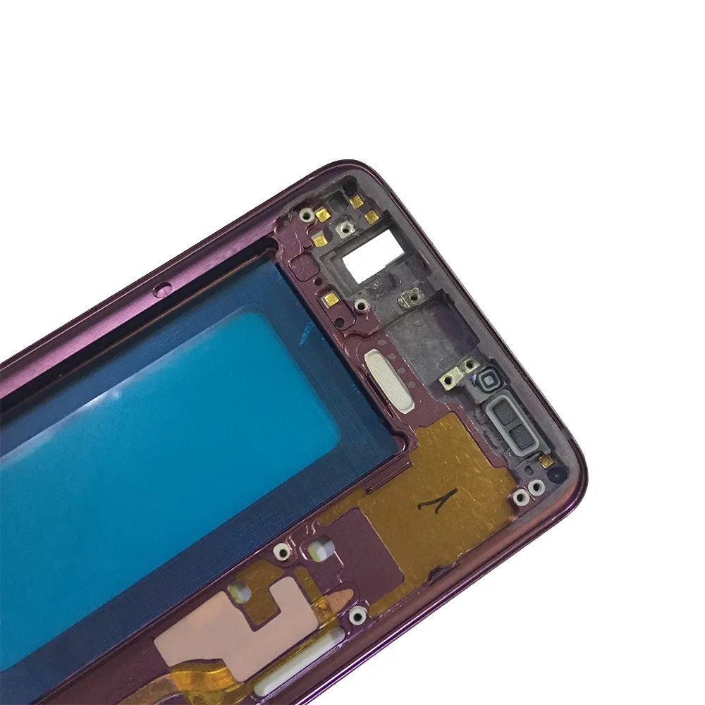 Корпус средней рамки для samsung Galaxy S9 S9 plus Передняя ЖК-рамка Панель задняя пластина Корпус задняя крышка с инструментами