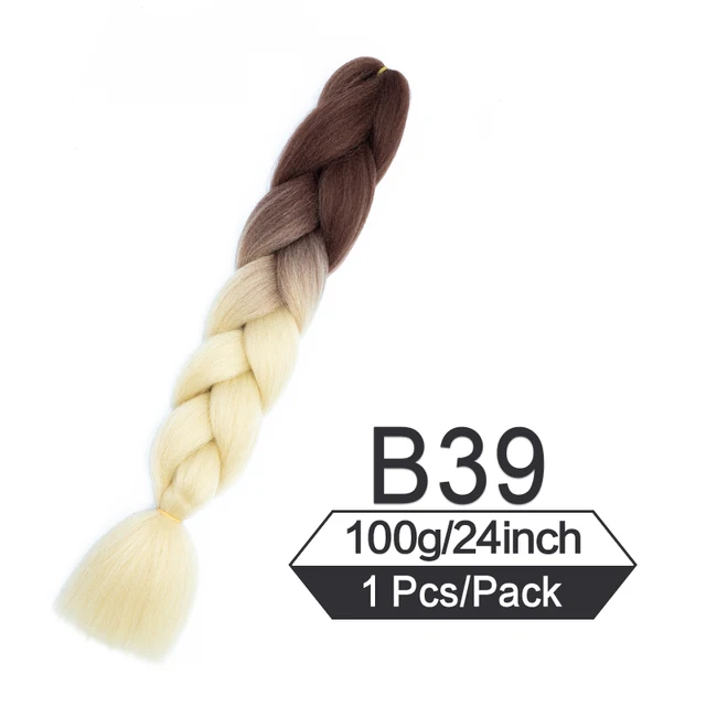 24 Inch Jumbo Braiding Hair Extensions For Box Twist Braid Accessorie Pre Stretched Afro Fake Hair Wholesale Jumbo Crochet Braid #530