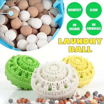

Daily Necessities TPR Household Antiseptic Nanoscale Ceramics Home Practical Clothes Cleaning Tool Washing Balls