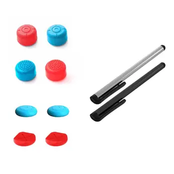 

1Set Capacitive Screen Touch Pen Digital Stylus Pen Silicone Head Pencil Rocker Cap for Nintend Switch/lite Game Console