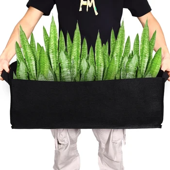 

2pcs Square Planting Bag Root Control Bag Plant Flower Nursery Bag Vegetable Greenhouse Planter Plant Seedling Grow Bags Pot