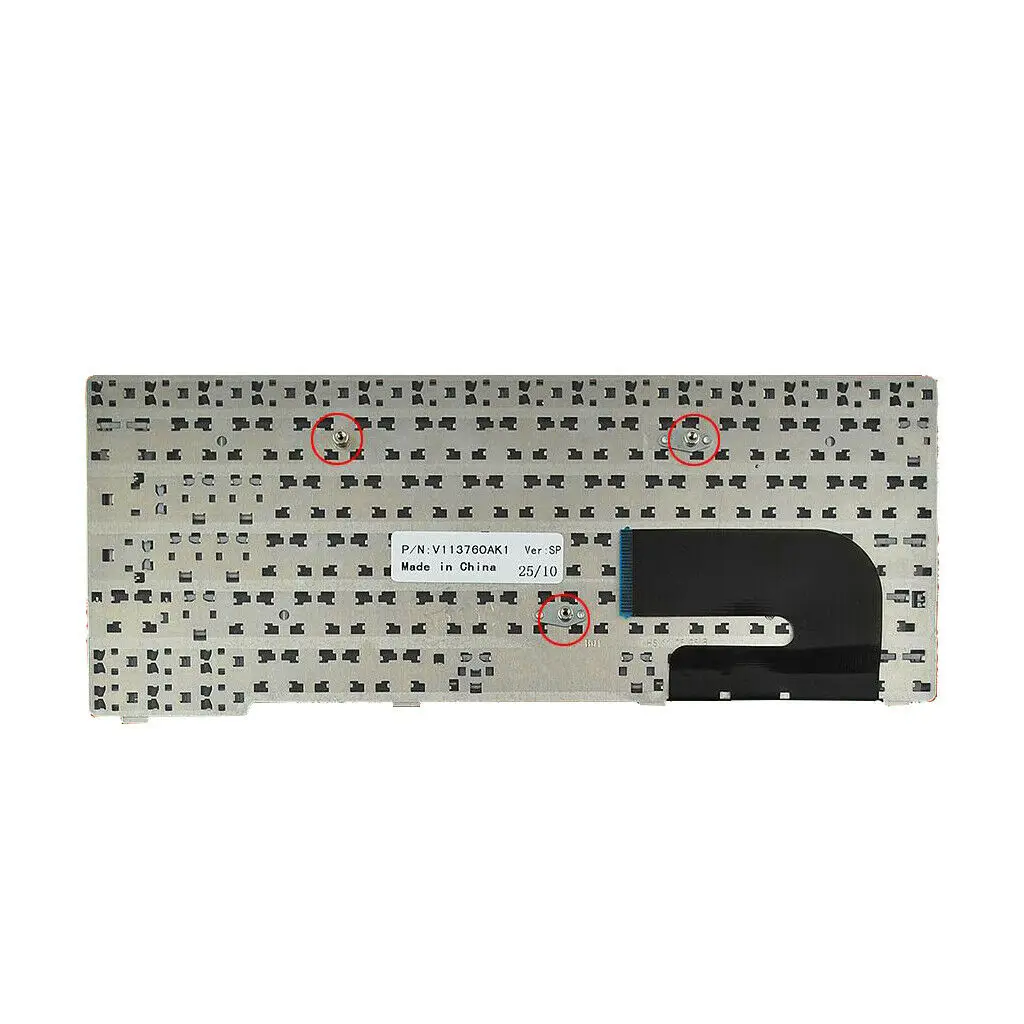 Клавиатура для SAMSUNG N148 N150 N158 NB20 NB30 черная испанская SP