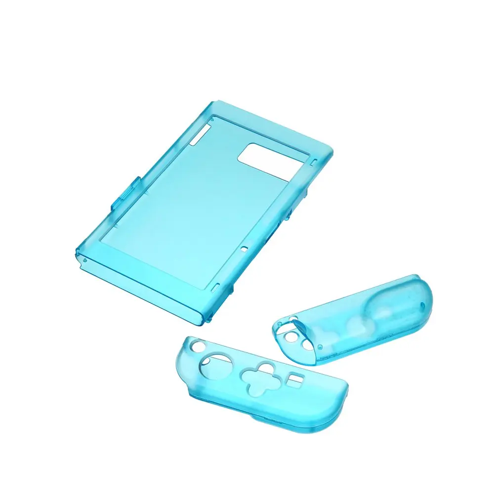 

Cases Hard PC Protection Cover For Nintend Switch NS NX Case Transparent Crystal Shell Console Controller Accessories With Stand