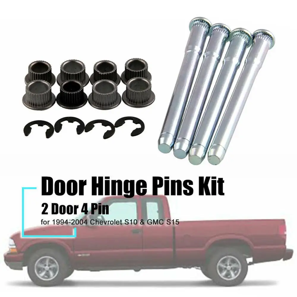 Для 1994-2004 Chevy S10& для GMC S15 дверные шарнирные штифты Pin Kit 2 двери OT270