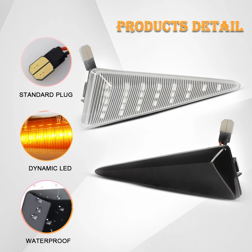 Turn Signal Amber Light para Renault, LED