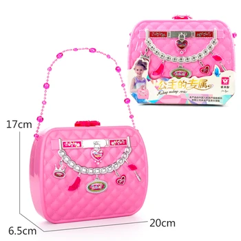 

Princess Girls Deluxe Makeup Palette Toys Cosmetic Set Handbag Pink for Performance
