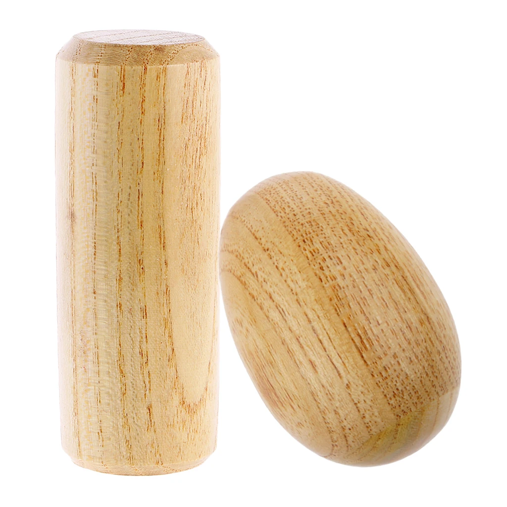 Maracas Shaker Barrel And Egg Shaped Wooden Rattle Percussion Instrument