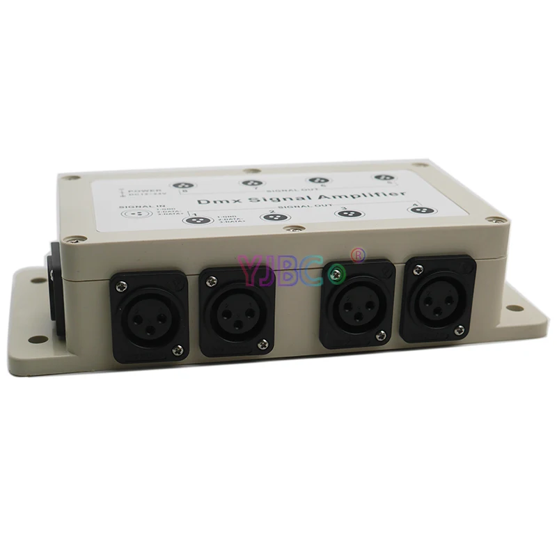 DC12V-24V 8 CH DMX512 Signal Relay Amplifier Stage Lamp Intelligent Lighting LED Controller 1000V Photoelectric Isolation photo
