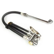 10-120 PSI шиномонтажный насос с манометром двойная головная шина патрон 12 дюймов сверхмощный шланг для автомобильных грузовиков аксессуар