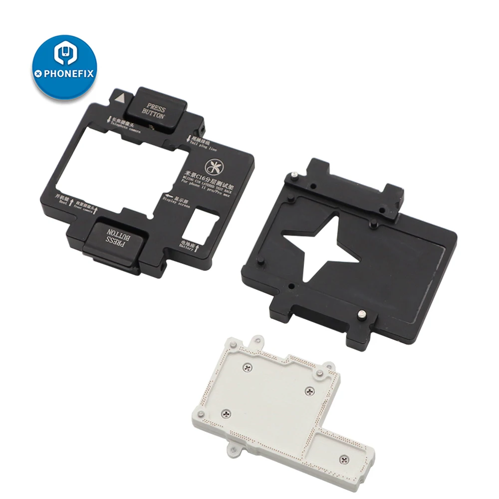  MIJING Test Fixture for iPhone 11 Pro MAX Motherboard Fixture Logic Board Separating Welding Platfo