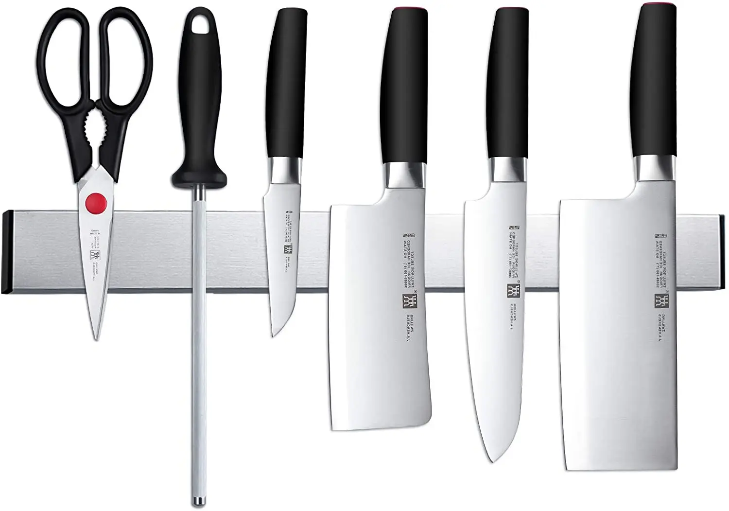 Fridge Applicable 50cm Stainless Steel Magnetic Knife Holder &ndash; Professional Double Sided Knife Strip-Rack Bar