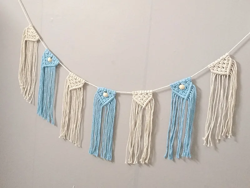 Новое поступление ручная работа макраме taperstry макраме настенный decoraion флаг макраме