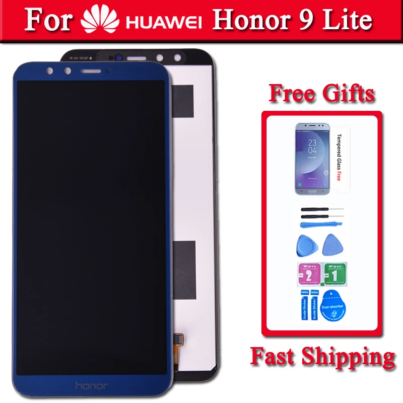 Оригинальный ЖК дисплей для Huawei Honor 9 lite сенсорный экран Lite с рамкой дигитайзер LLD