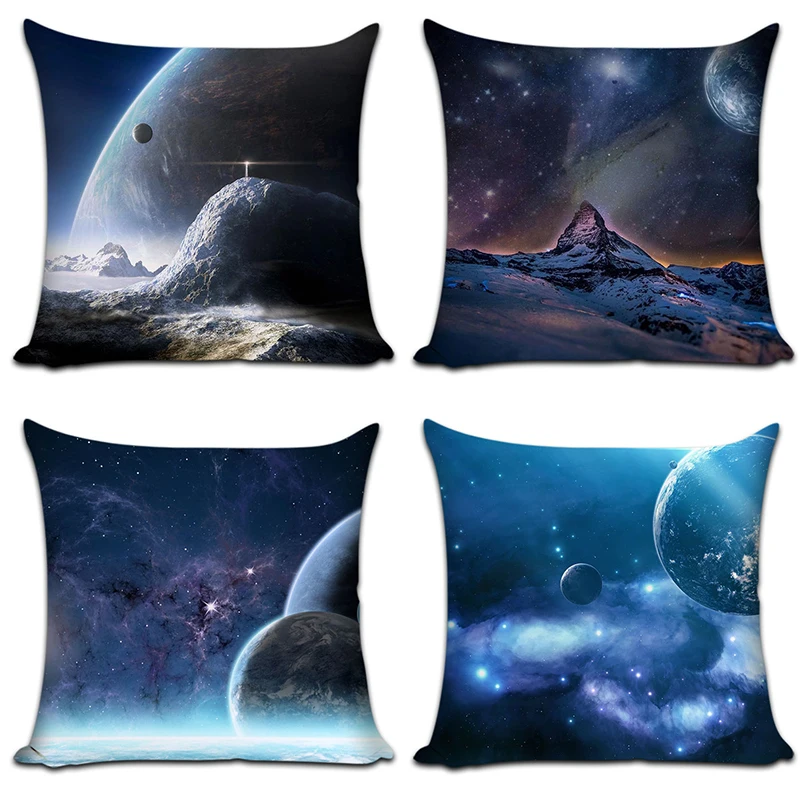 

Cushion Cover For Living Room Sofa Fancy StarPillow Case 45*45 Linen Decorative Pillows Home Decor Kussenhoes Modern Home Decor