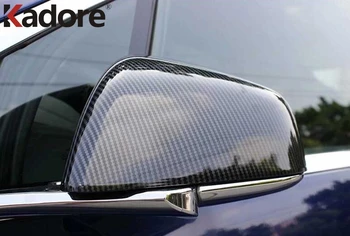 

For Tesla Model X 2016 2017 2018 2019 Carbon Fiber Car Rearview Mirror trim cover Exterior protection Accessories Car Styling