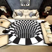 Скандинавский Ковер 3D Анти-ковры для скольжения для детей, коврик для гостиной, коврик для столовой, ванной комнаты, коврик для пола
