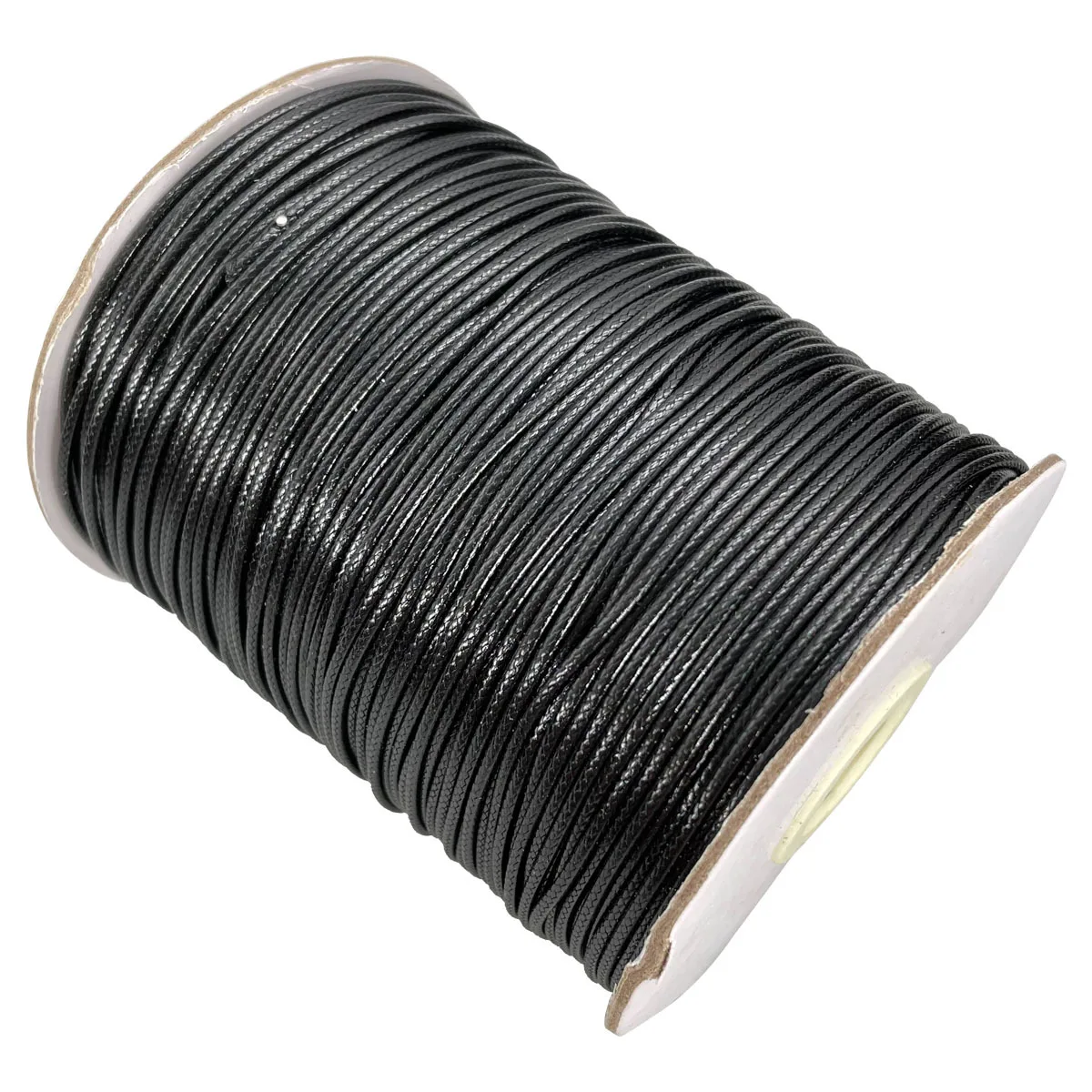 Black Waxed Cord Roll 4